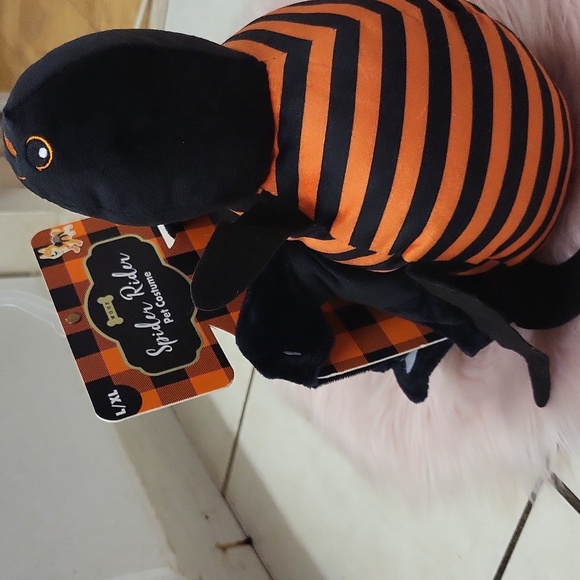 New Listing!! Brand New WOOF SPIDER RIDER PET COSTUME L/XL - Picture 7 of 8